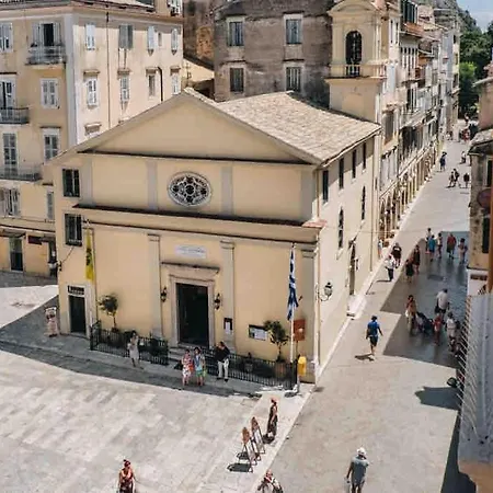 Keramidogatos Manos Guest House, Corfu Old Town Extérieur photo